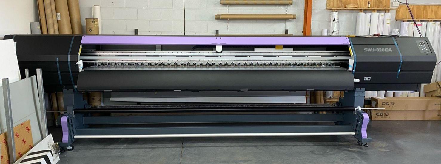 Mimaki SWJ-320EA Grand Format Solvent Inkjet Printer