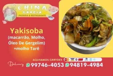 Yakisoba Delivery China Garcia – Restaurante e Padaria em Embu das Artes