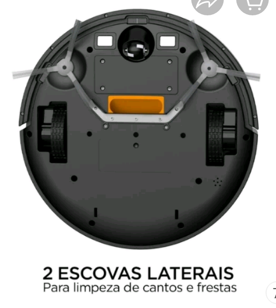 Robô aspirador de pó inteligente