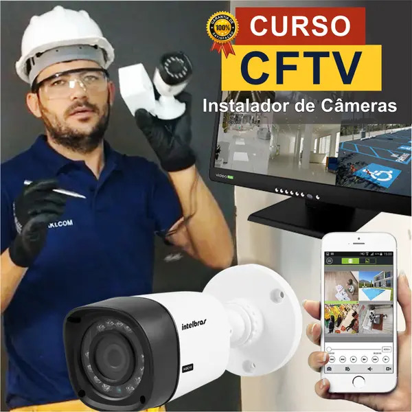 Curso Instalação de Câmeras de Segurança CFTV