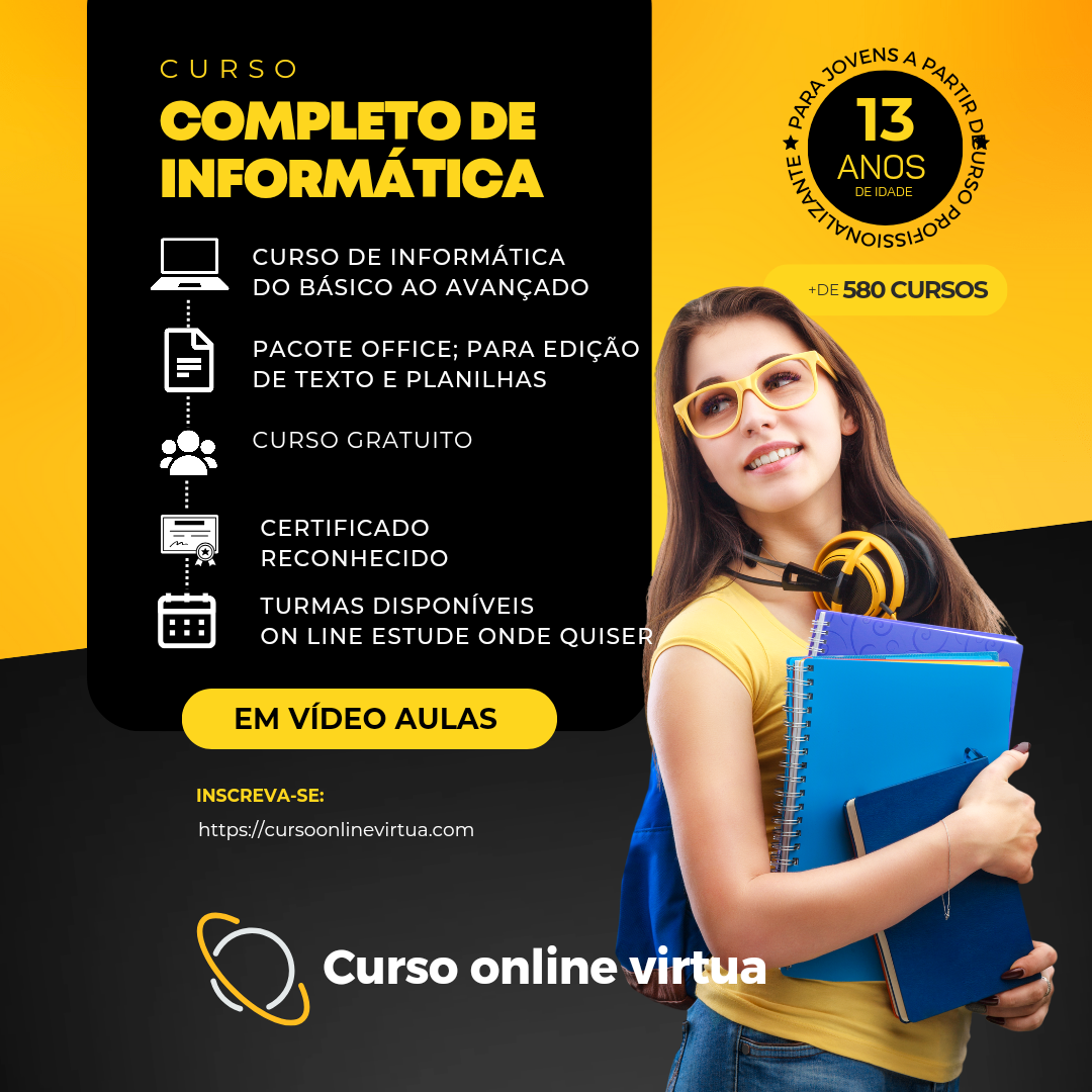 Curso online com certificado