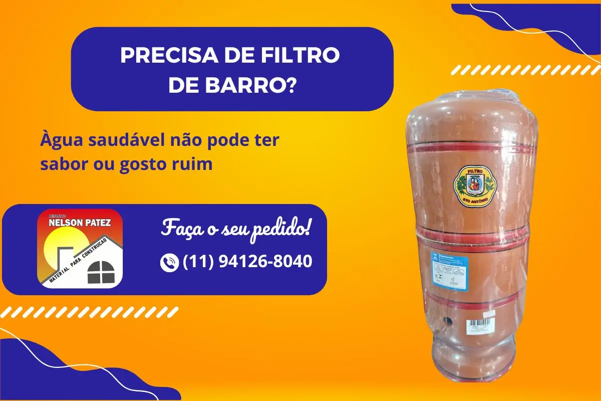 Filtro de Barro | Vantagens dos filtros de água de argila | Compre o seu agora