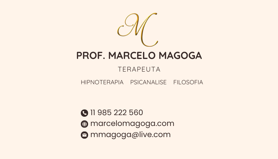 Transforme sua vida com Hipnoterapia e Psicanálise – Prof. Marcelo Magoga Terapeuta