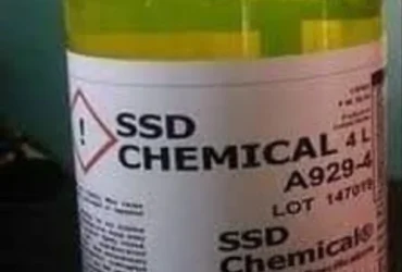 SSD solução química  e pó de ativação para limpeza de notas pretas