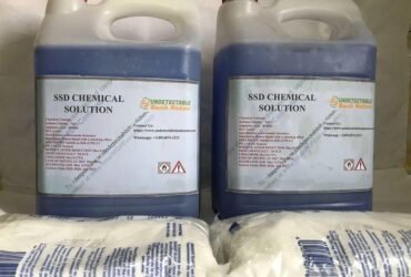 SSD Solução Química  e Pó Ativador para Limpeza de Notas