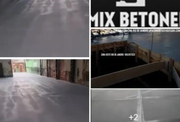 CONCRETO BOMBEADO NO RIO