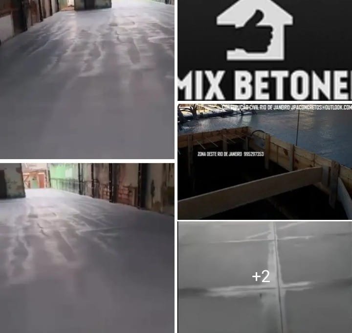 CONCRETO BOMBEADO NO RIO