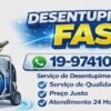 Desentupidora no Mansões Santo Antônio em Campinas 19-97410-2260