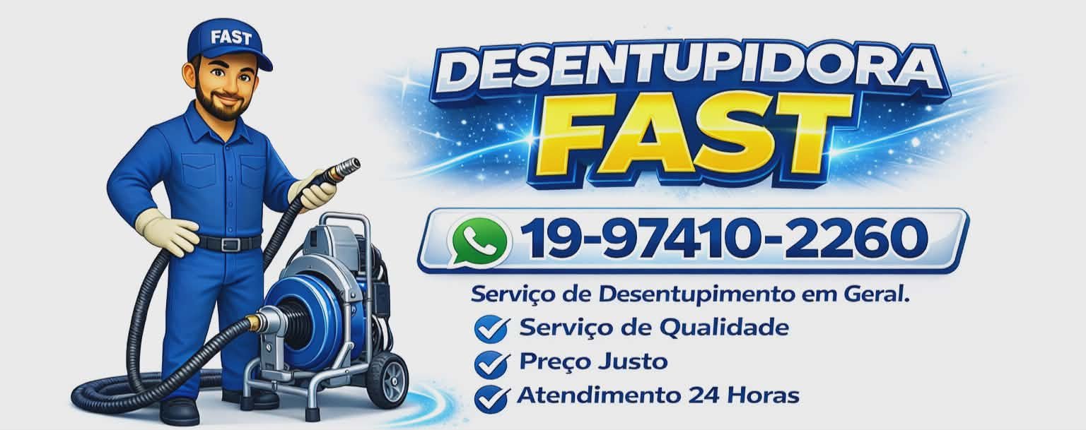Desentupidora no Mansões Santo Antônio em Campinas 19-97410-2260