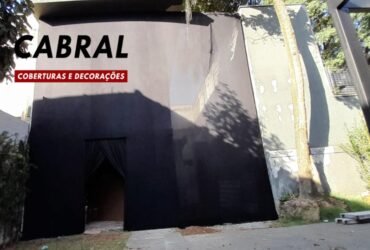 Cobertura em Lycra Tensionada Para Obras | A malha para cobertura com 1001 utilidades