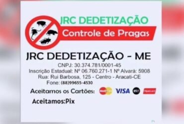 Aracati ceará Dedetização