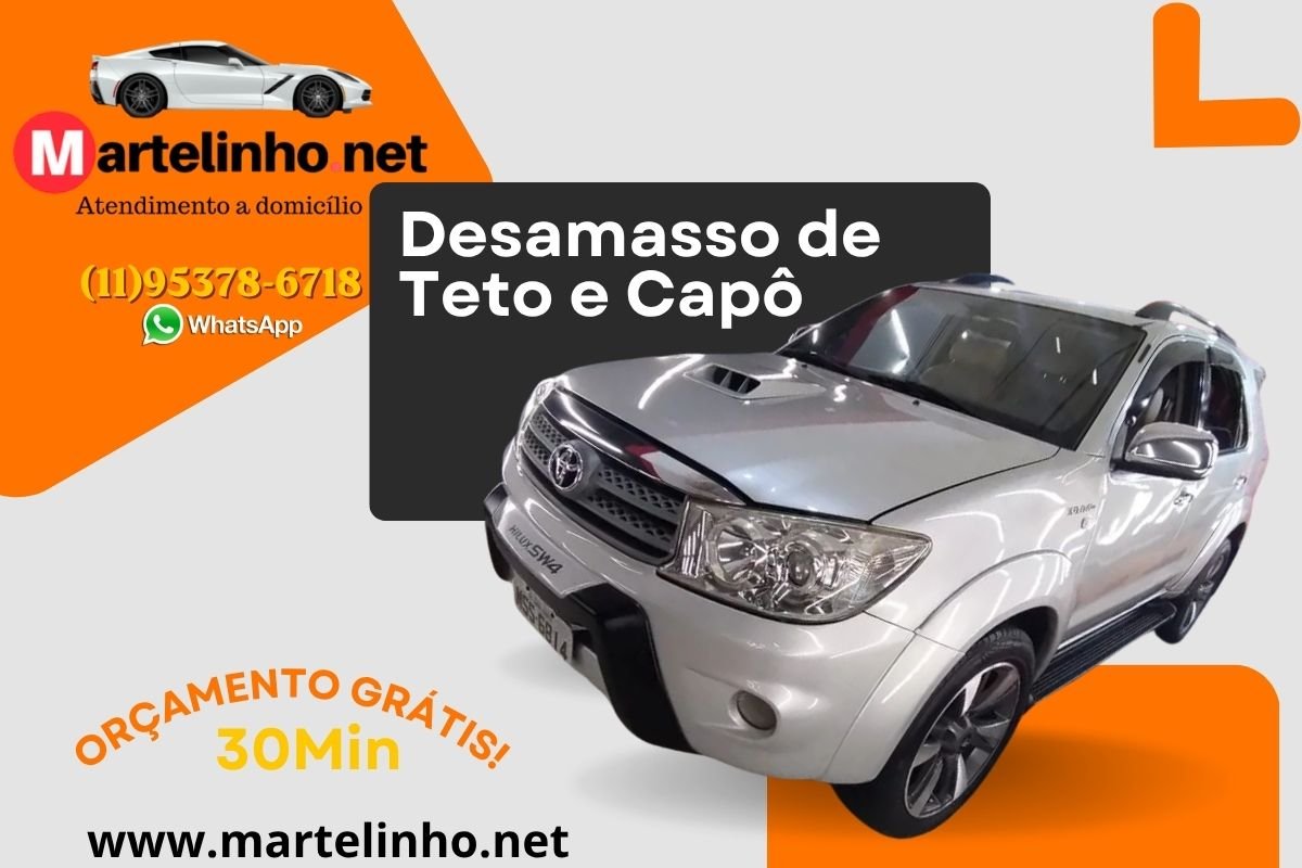 🔨 Amassou o Carro? Resolvemos na Sua Garagem em até 2 Horas!