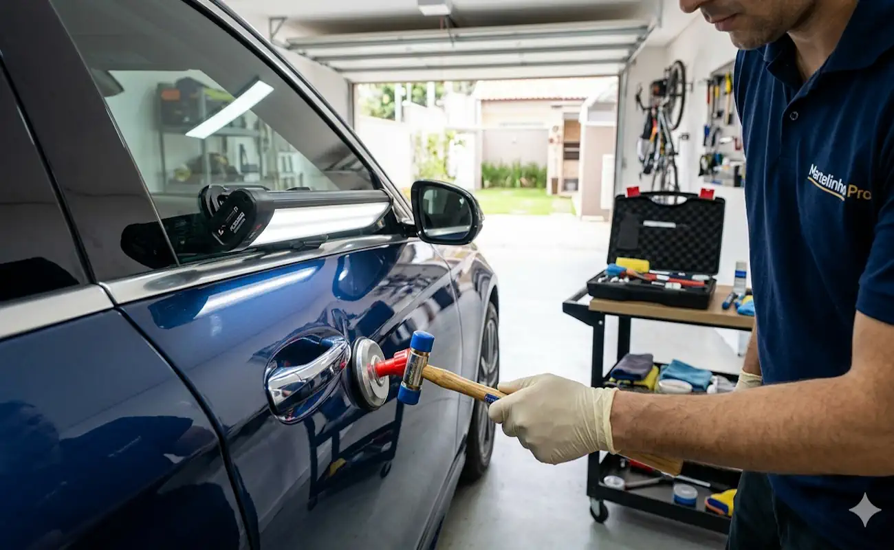 🔨 Amassou o Carro? Resolvemos na Sua Garagem em até 2 Horas!