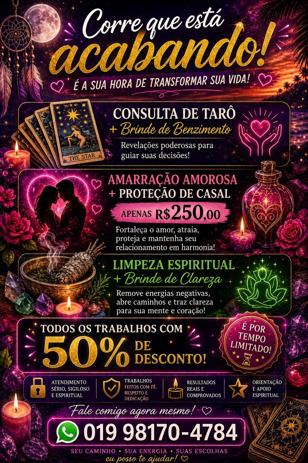 Astróloga Vidente Gisele em Campinas