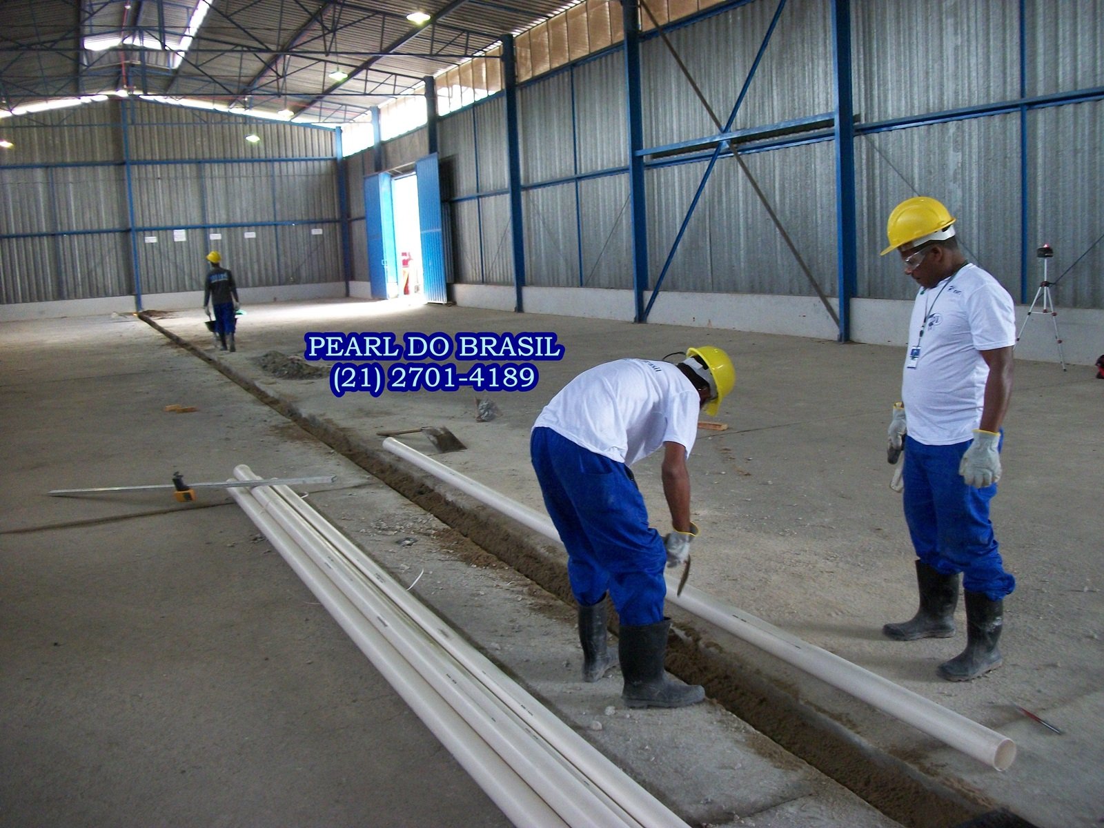 Execução Piso De Concreto Polido Garagens Galpões Quadras