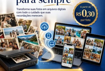 Digitalização de Fotos no Ipiranga – São Paulo