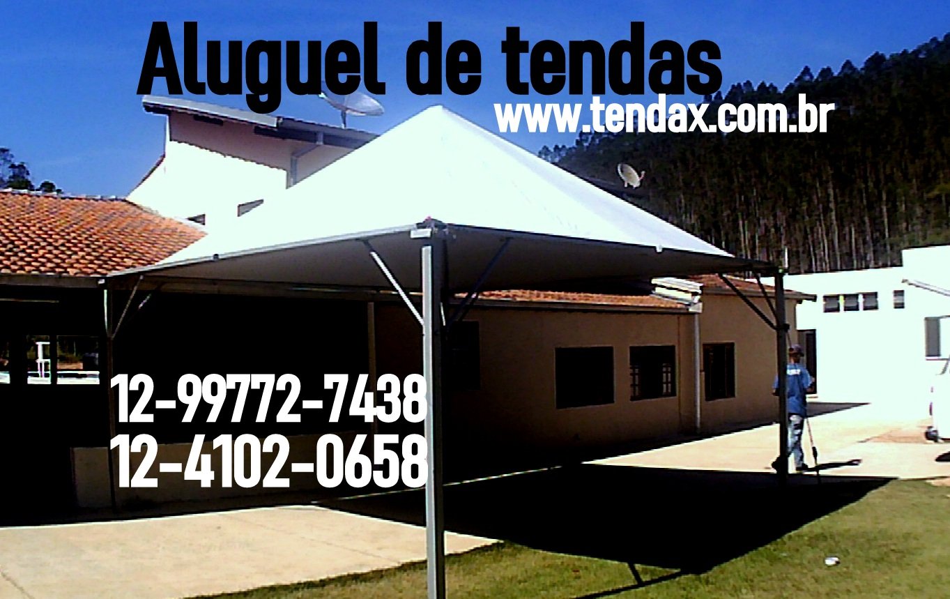 Aluguel de tendas em jacareí